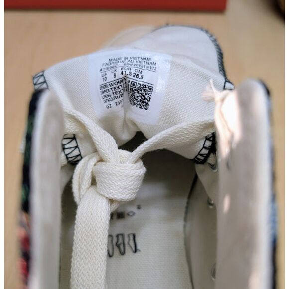 Converse Chuck 70 Black Floral Tapestry High Top Sneakers Women's 10 NIB - Picture 11 of 14